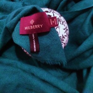 Mulberry Cashmere Scarf